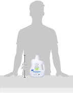 ATTITUDE Liquid Laundry Detergent, EWG Verified, HE Compatible, Plant-Based & Vegan, Natural Laundry Soap, Wildflowers Scent, 40 Loads, 67.6 Fl Oz