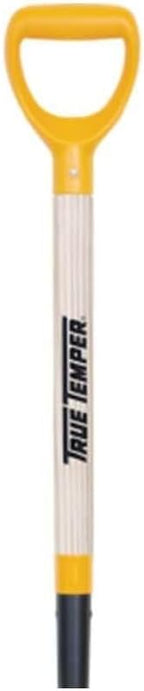 True Temper 2540700 16 in. Drain Trench Spade with 24 in. Hardwood D-Grip Handle and Comfort Step