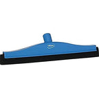 Vikan 77543 Squeegee,Fixed Head,Floor,24",PP/RB,Blue