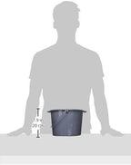 Medline Commode Bucket with Lid and Handle Case