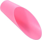 Pink Plastic Garden Soil Scoops, Cup Spade Shovel Mini Colorful Soil Scoops Plant Potting Shovels Bucket Shovel Gardening Tools Hand Tools Shovels(ZS417)