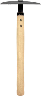 Zenport J6-14 Kusa-Kaki Half Moon Hoe, 5 Inch Blades, Beige - 3 Pack