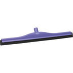 Vikan 77548 Squeegee,Fixed Head,Floor,24",PP/RB,Purple