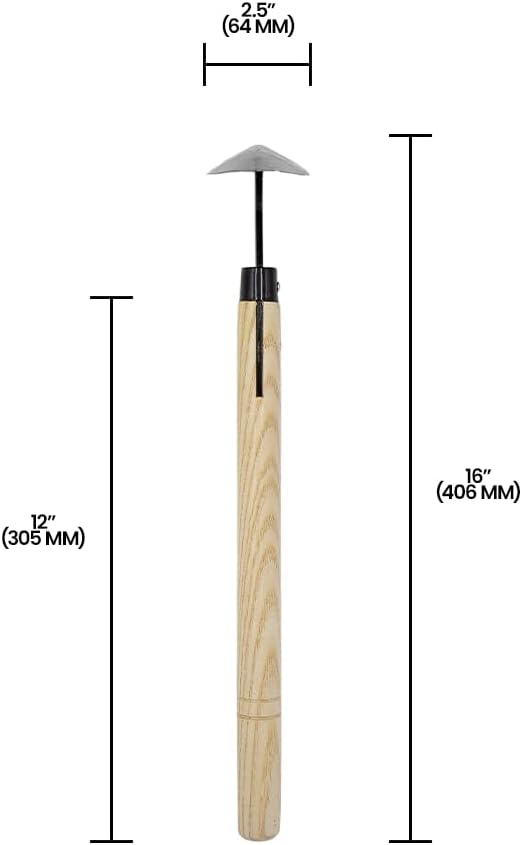 Zenport J6-15 Robo Kama Japanese Hoe, 5.5 Inch Blades, Beige - 3 Pack
