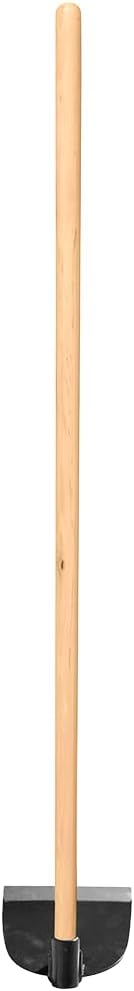 Zenport J6-208 Wood Handled Hoe, 7 Inch Carbon Steel Blades, Beige - 3 Pack