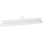 Vikan 31945 Broom,Push,Soft/Stiff,24",PP/PBT,White