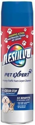 R'esolves Pet Expert High Traffic Carpet Cleaner Foam, and Dirt Removal, 1 Pack 22oz, 3X Pet Hair