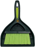 Pine-Sol Mini Dustpan and Brush Set | Nesting Snap-On Design | Portable,Compact Dust Pan and Hand Broom for Cleaning,Green,(Pack of 12)