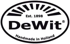 Dewit Perennial Spade – Long Handle | Compact Garden Digging Tool | T-Handle | Tempered Boron Steel Blade | Ash Wood | 38” Length