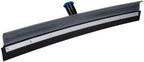 Unger Professional Lock-On 22” Curved AquaDozer, Lightweight Rubber Durable Squeegee for Tile, Smooth Concrete, Basements & Hurricane Clean-Up