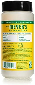 Mrs. Meyer's Laundry Booster, Pair with Liquid Laundry Detergent, Honeysuckle, 18 Ounce (Pack of 6)