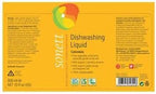 Sonett Organic Dishwashing Liquid Calendula 10 Fl.Oz Certified Organically Grow (Pack of 6)