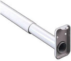 Knape & Vogt, 30 48-Inch, Pro by John Sterling RP0022-30/48 Adjustable Closet Rod, 30-48 inch, Platinum Gray