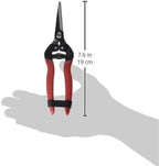 Corona Tools Long Curved Snips – 1.75″ Tempered Steel Precision Garden Shears for Fruit, Herbs, Flowers & Vineyard Use