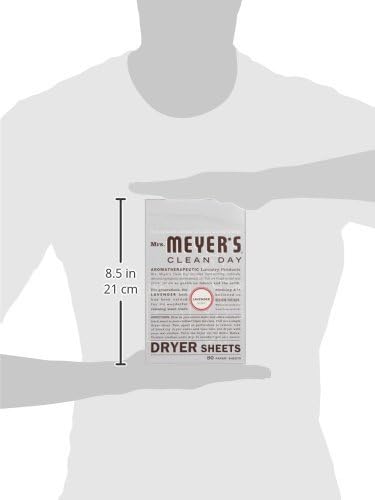 Mrs. Meyer's Clean Day Dryer Sheets (Lavender, 2 Pack, 160 Count)
