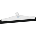 Vikan 77525 Squeegee,Fixed Head,Bench,16",PP/RB,White