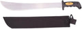 Edward Tools 18” Machete with Sheath - High Carbon Steel Blade Machete for Yard Work, Cutting Trees and Brush, Camping, Gardening - Heavy Duty Nylon Sheath with Belt Loop - Ergonomic Rubber Handle