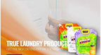 True Detergent - Free & Clear Laundry Detergent - Clear Liquid Laundry Detergent Free of Fragrances & Dyes - 101 Fluid Ounces (101 Loads) - 4X Concentrated