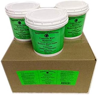 Singerman Laboratories Rust Remover for Concrete (Case of 3 makes 3 gallons)