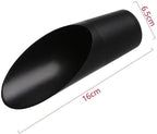 Baolaili Bonsai Soil Scoops, Plastic Garden Soil Scoops, Black, Classic, Ergonomic Grip