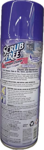 Generic Shower Cleaner - Super oxygen (Scrub Free) 3pk Aerosol (Blue velvet)