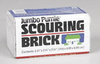 US Pumice Jumbo Pumie Scouring Brick for Large Surface Cleaning, Removes Lime, Scale, Rust, Calcium - Pool Pumice Stone Tile Cleaner, Barbecue Cleaning Stone, No Chemicals, Hand Safe, Pack of 2
