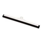 Carlisle FoodService Products 36622200 Commercial Foam Rubber Floor Squeegee with Plastic Frame, 22" Length, White-Black