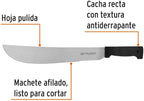 TRUPER T-460-14B Black Handle Machetes, Rivetless 14" (36cm)