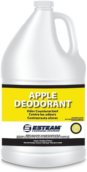 Esteam Apple Deodorant, Carpet and Fabric Deodorizer, Odor Counteractant, 1 Gallon