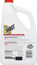 Shout Active Enzyme Laundry Stain Remover Spray for Clothes, Triple-Acting Formula Clings, Penetrates, and Lifts Tough & Everyday Stains - Prewash Refill 60oz (Pack of 2)