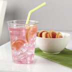 Hefty Deluxe Clear Plastic Cups - 18 Ounce, 28 Count