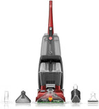 Hoover Power Scrub Deluxe Carpet Cleaner Machine, Red, 27 & Oxy Deep Cleaning Carpet Shampoo, White & Renewal Deep Cleaning Carpet Shampoo, 64oz Formula, White