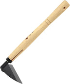 Zenport J6-14 Kusa-Kaki Half Moon Hoe, 5 Inch Blades, Beige - 12 Pack