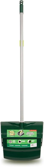 Pine-Sol Broom and Dustpan Set for Home - Both Indoor, Outdoor and Wet or Dry Use – Upright Standing Combo with Adjustable Handle for Comfort