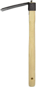 Zenport J6-03 Steel Hoe, 15-Inch Handle, 5 Inch Carbon Steel Blades, Beige - 3 Pack