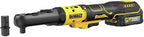 DEWALT 20V MAX XR Cordless Ratchet Set, 3/8" and 1/2" Sealed Head Ratchet, Battery and Charger Included (DCF510GE1)