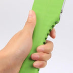 Comimark 1 PCS Garden Bandit Hand Loop Weeder Tool, Iron Loop Design & Sharp Blades Manual Weeders Tool with UV-Resistant Plastic Handle for Weeding, Loosening, Planting Weeding Gardening Tools