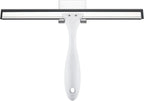 AmazerBath Squeegee for Shower Glass Doors - All-Purpose Squeegee with Hook for Windows, Mirrors, Tiles and Car Glass, 10 Inches