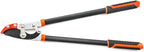 30-Inch Anvil Lopper for Tree Trimming, Heavy Duty, Low-Friction Sharp Steel Blade (65 Mn Steel Blade), Branch Cutter up to 2-Inch Diameter Cut Capacity, Chops Thick Branches with Ease