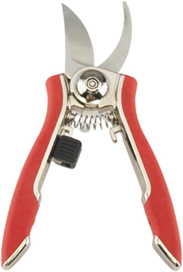 Dramm ColorPoint Stainless Steel Compact Garden Pruning Shears, Hand Pruner, Garden Clippers, with Heavy Duty Blade and Easy grip Handle, Yellow