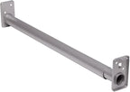 Knape & Vogt Closet Pro HD RP0022-18/30 Adjustable Closet Rod, 18-Inch to 30-Inch, Platinum