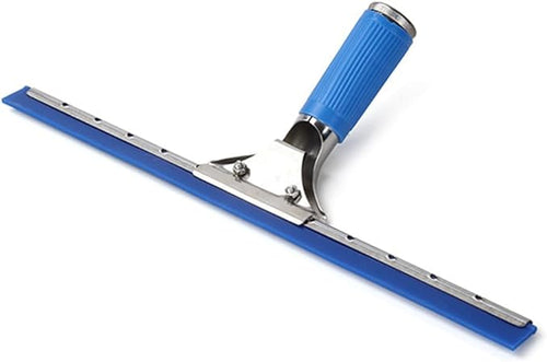 18 Inch Window Squeegee with Removable Blade Windows Clean Glass Cleaning Water Wiper (18in/45cm, Blue)