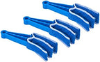 Blind Cleaner Duster Tool, Fan Blade Cleaner, Air Duct Cleaning Tools, Blue Window Blinds Cleaner with Microfiber Sleeve for Fans, Window Blinds, Vents, Shutters…(3 Pack -Superio)