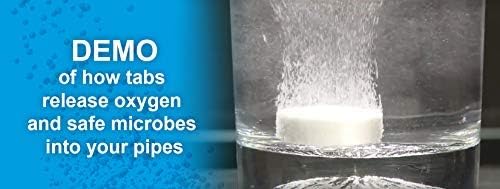 EcoNow OXY-TABS Professional Strength Drain Cleaner Prevents Clogs Cleans Drains-Pipes-Mainlines-Garbage Disposals-Eliminates Odors at Half The Cost of Ridx-America's Best Drain Cleaner 100% Safe (5)
