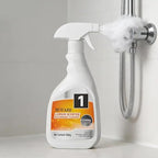 Botare Bathroom Shower Cleaner, Daily Household Powerful Cleaner, 17.61oz* 1 Pack Bathroom Bubbles Spray for Tile, Bathtub, Glass & Wall, Lemon Scent