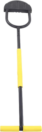 Half Moon Saw Tooth Lawn Edger Long Handle Garden Tool for Sidewalk Flower Bed Edging and Trimming