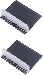 2 Pcs Black Kitchen Sink Squeegee Cleaner Countertop Brush Wiper Home Kitchen Tool Fruit and Vegetable Cleaning Brushes Accessories Utensils and Gadgets