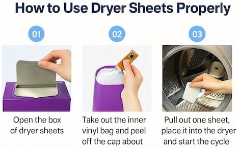 Dryer Sheet Fabric Softener Set - 40 Sheets Each of Mystic Rain & La Fiesta