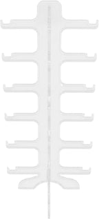 Multi-Layer Sunglasses Rack Eyeglasses Holder Stand Plastic Storage Organizer 6-Tier Display for Sunglass Collection Countertop Eyewear Display