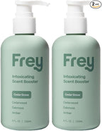 FREY In-Wash Laundry Scent Boosters - Fragrance Booster & Fabric Smell Deodorizer | Odor Eliminator for Fresh Scented Clothes (8 Fl (Pack of 2), Cedar Grove)